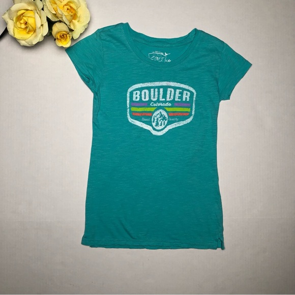 Junior Slim Fit T Shirt With Scoop Neck & Cap Sleeve - Picture 6 of 7